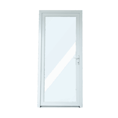 Deur met volledig glas/paneel