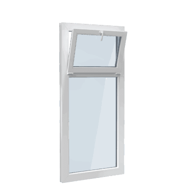 Vast raam met kiep bovenlicht