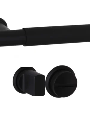 Amante-zwart-deurkruk-met-toiletset-voor-austria-binnendeur