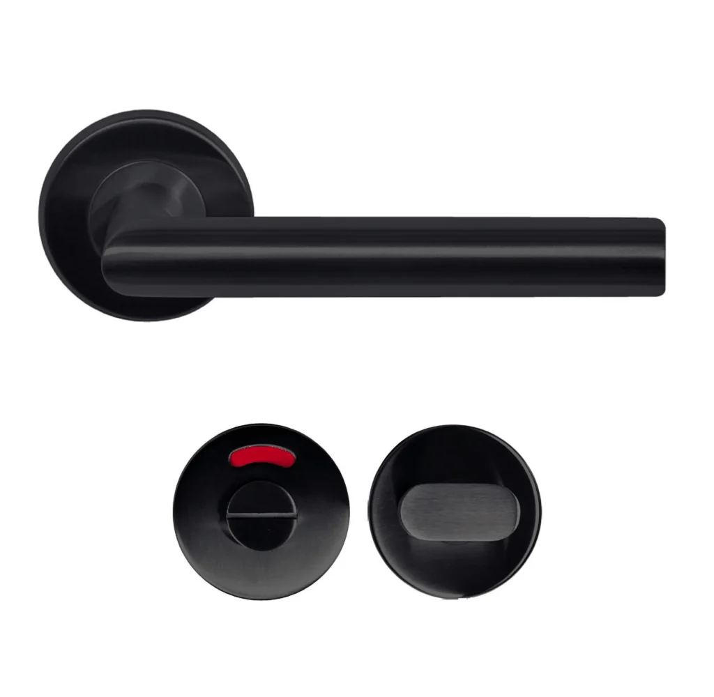 Best-Buy-204R-deurkruk-met-toiletset-mat-zwart-voor-austria-en-svedex-binnendeuren