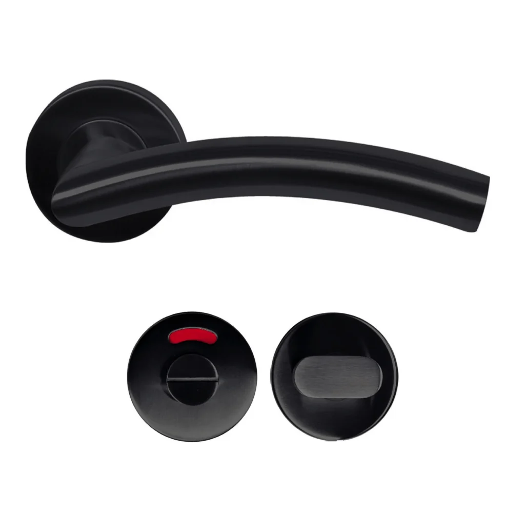 Best-Buy-205R-deurkruk-met-toiletset-mat-zwart-voor-austria-en-svedex-binnendeuren