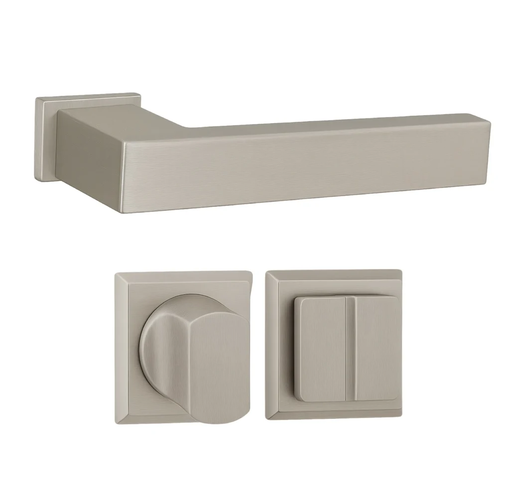 Nassau-RVS-deurkruk-met-toiletset-voor-austria-binnendeur