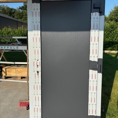 #344 Kunststof Deur Antraciet | 70mm met aanslag | 1100x2170