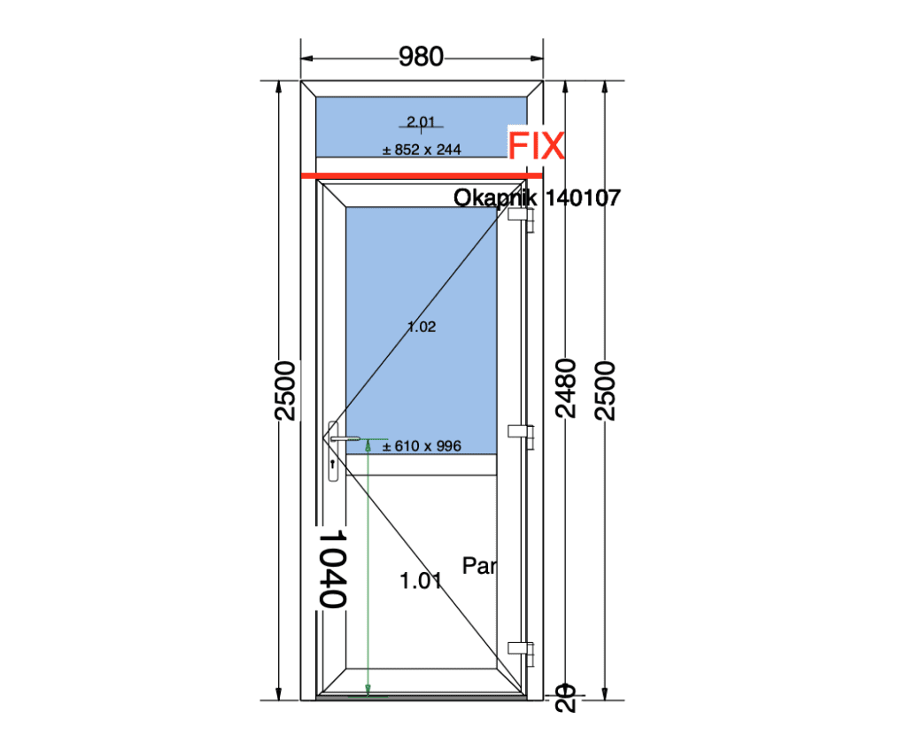 kunststof deur met kozijn aanbieding outlet